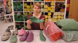 Колодки для валяния тапочек. Алеся Исмагилова в Шкатулочке