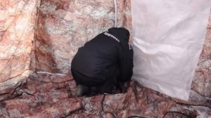 Универсальная палатка УП-5. Зимняя палатка Берег для рыбалки и охоты. Winter tent
