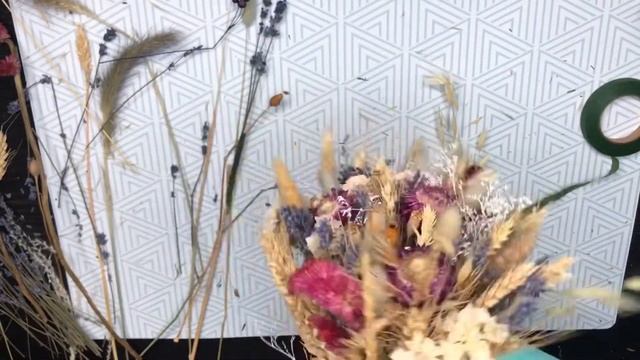 Летний букет из сухоцветов мастер-класс смотреть онлайн