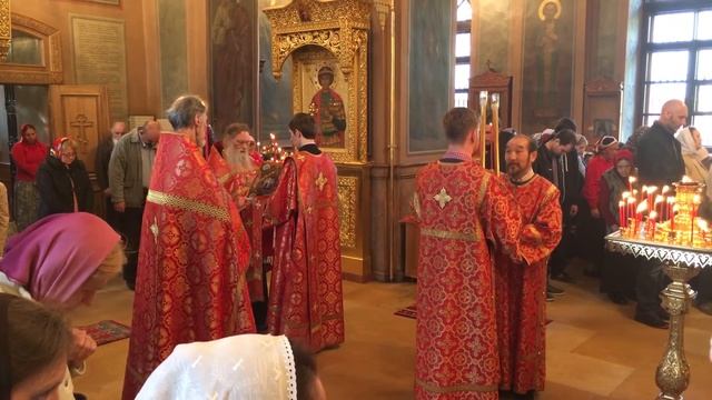 Всенощное бдение под праздник Великомученика Георгия Победоносца 2016 год смотреть онлайн