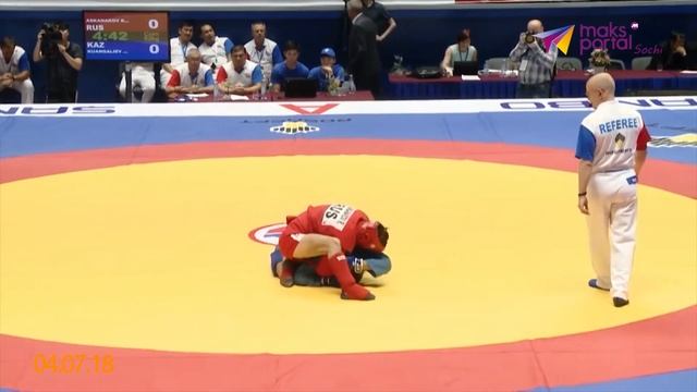 Сочинец стал призером Кубка Мира по боевому самбо смотреть онлайн