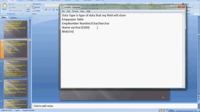 Data Types in SQL