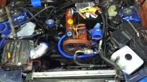 Opel Omega B turbo 2.0 #ВУДПЕКЕР установка моторной роводки / installation of motor wiring