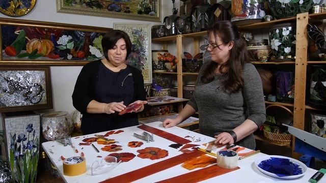 Декор сада, Выпуск 6. Мозаичный столик. смотреть онлайн