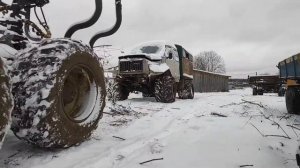 Вездеход на базе газ-66 4х4 ремонт и первый выезд