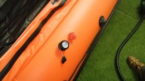 Лодка ПВХ НДНД с подрывными клапанами Риф Тритон 390f нднд