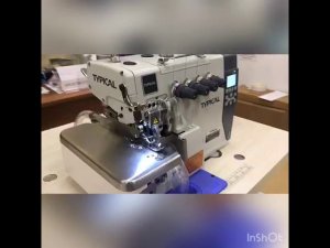 №66 Оверлок TYPICAL с автоматическими функциями обрезки нити GN7100-4HD(GN7100-4/D3 Оверлок Typical)