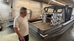 Производственные будни компании Аэролодки Бриз , новые модели Аэролодок  на сборке в цеху…