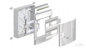 ABB Mistral65-72M - Бокс настенный на 72 модуля 430х735х155 (1SLM006501A1209)