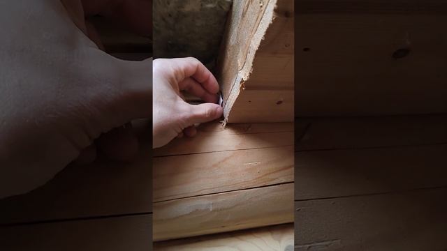 Пароизоляция, откосы, дом из бруса....