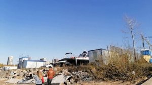 Санкт-Петербург. Юго-Запад, Финский залив. Водная спасательная станция. 10.05.2020.