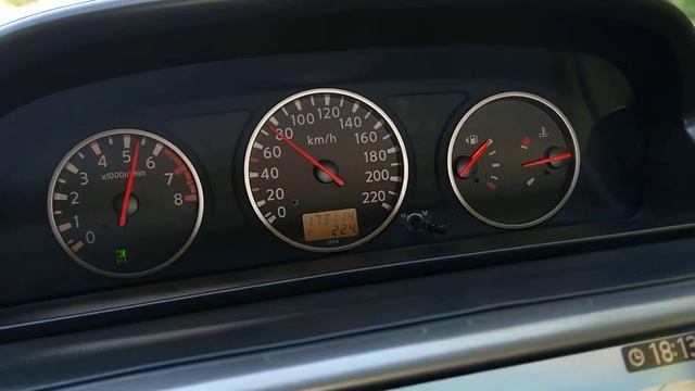 Nissan X-TRAIL T30 2.5L 0-100 смотреть онлайн