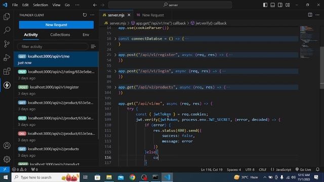 Full Stack Ecommerce Website Tutorial: MERN Stack Backend PART 03 - Profile & Logout Api's