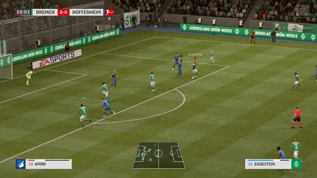 FIFA 19 - Bundesliga - Sv Werder Bremen vs. Tsg 1899 Hoffenheim @ Waldstadion