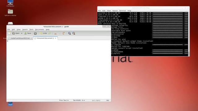 03 install arch linux from existing linux عربي смотреть онлайн
