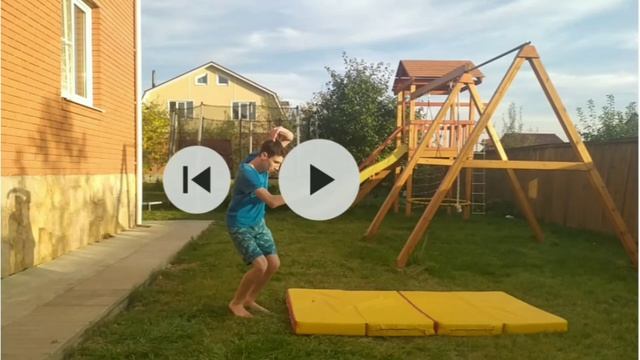 ?Как научиться делать боковое сальто (side flip) за одну тренировку !!! смотреть онлайн