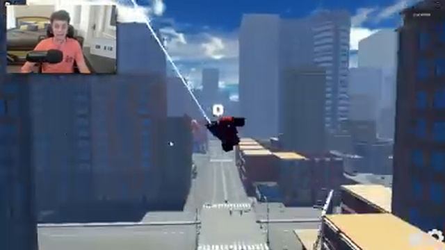 Spider-Verse Swinging as Miles Morales in Roblox's Tangled Web смотреть онлайн