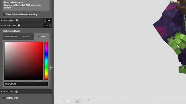 How to Render a 3D model in 1min - Blockbench & sketchfab смотреть онлайн