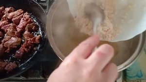 Суп из куриной печени с рисом