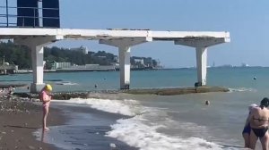 Пляж отеля «Кукуруза»
