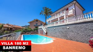 Villa with garden in Sanremo