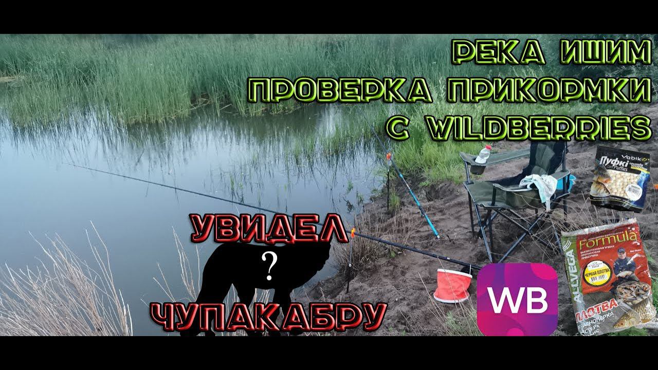 Река Ишим. Проверка прикормки с Wildberries.