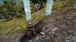 Приручаем Кархародонтозавра - ARK Survival Evolved Island Выживание #11