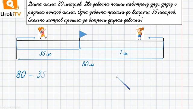 Решение задач и выражений. Математика 2 класс смотреть онлайн
