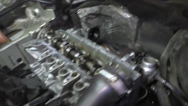 Замена прокладки ГБЦ подробно. Рено Сценик 1.5 DCI К9К смотреть онлайн