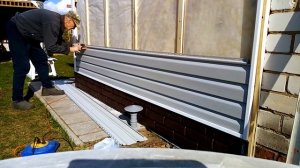 Простой и красивый фасад из сайдинга