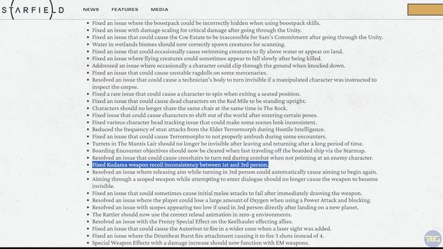 The NEW Starfield Update just fixed literally HUNDREDS OF BUGS смотреть онлайн
