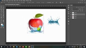 How To Make a Splashing Apple in Photoshop CC