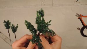 Дерево из бисера для начинающих пошагово / Bead tree for beginners step by step