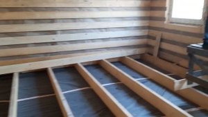 Утепление каркасного дома"Эковатой", стены 150мм,  полы, потолок 200мм. Белтермо 20мм.