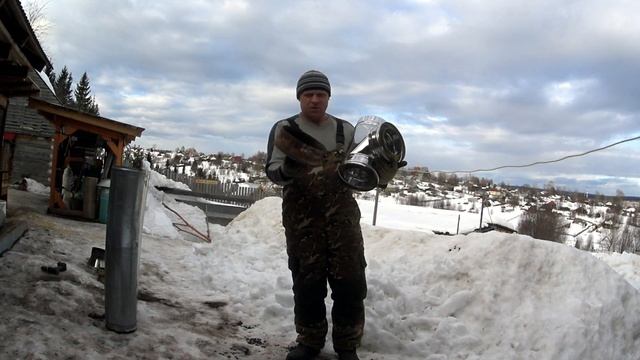 МОНТАЖ ДЫМОХОДА СЕНДВИЧ ДЛЯ ТВЕРДОТОПЛИВНОГО КОТЛА ЧЕРЕЗ СТЕНУ