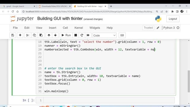 python gui Tkinter tutorial Modern GUI Tkinter| Drop Down Menu
