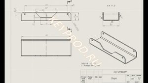 Стойка для УШМ с приспособлением для зачистки труб