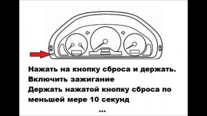 Сброс сервисного интервала mercedes benz c-class. W202 C180