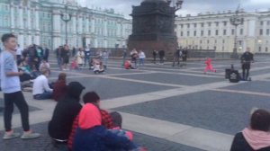 Кавер Амега - Лететь (по белому свету). Дворцовая. Константин Колмаков.