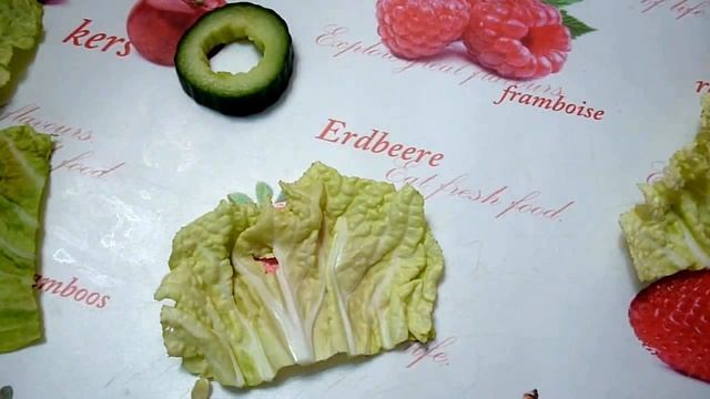 Цветы из капусты. Украшения из овощей. Decoration Of Vegetables. Flowers of cabbage