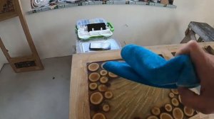 Столешница из эпоксидной смолы.