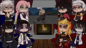 Hashiras React to Demon Slayer SAITAMA // Gacha React