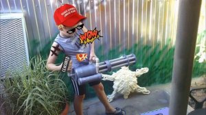 КАК СДЕЛАТЬ МИНИГАН, из пвх труб! . how to make a MINIGUN!