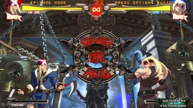 Guilty Gear XRD Revelator 2 Axl Low Arcade Easy Mode. HD смотреть онлайн