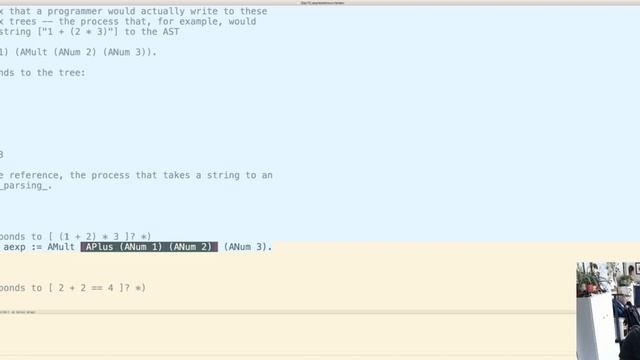 DMFP - Day 10 (1/8) - Abstract Syntax Trees (ASTs) for Arithmetic and Boolean Expressions смотреть онлайн