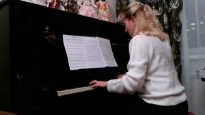 Origen -  Dance of the clouds на пианино