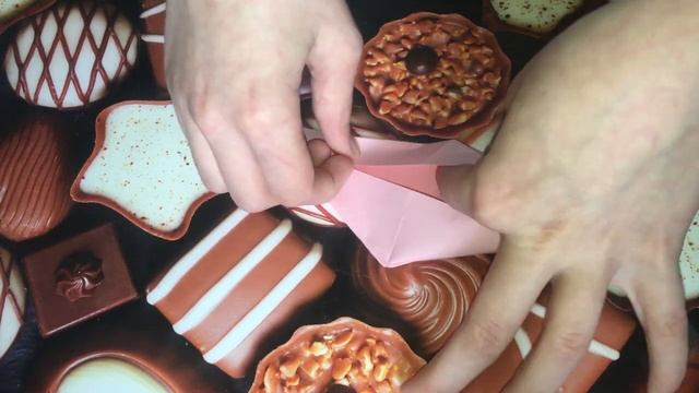 Как сделать колибри из бумаги. Оригами птичка