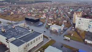 Прокопьевск с высоты птичьего полета