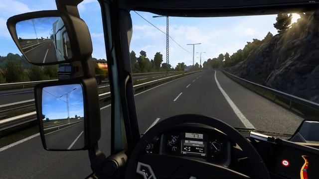 На новом Renault из Эстонии в Швецию. Из Пярну в Йёнчёпинг. #38. Прохождение Euro Truck Simulator смотреть онлайн