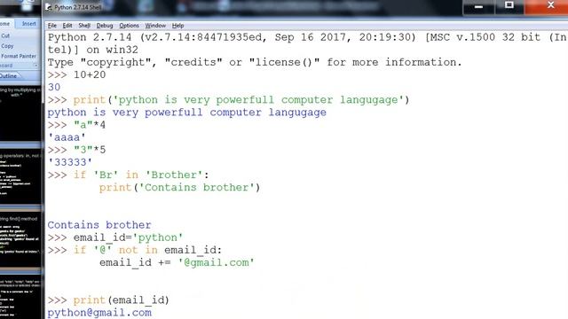 work with python ide
